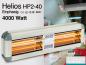 Preview: High Power Infrarot Heizstrahler Helios HP2-40 IP20 4000 Watt